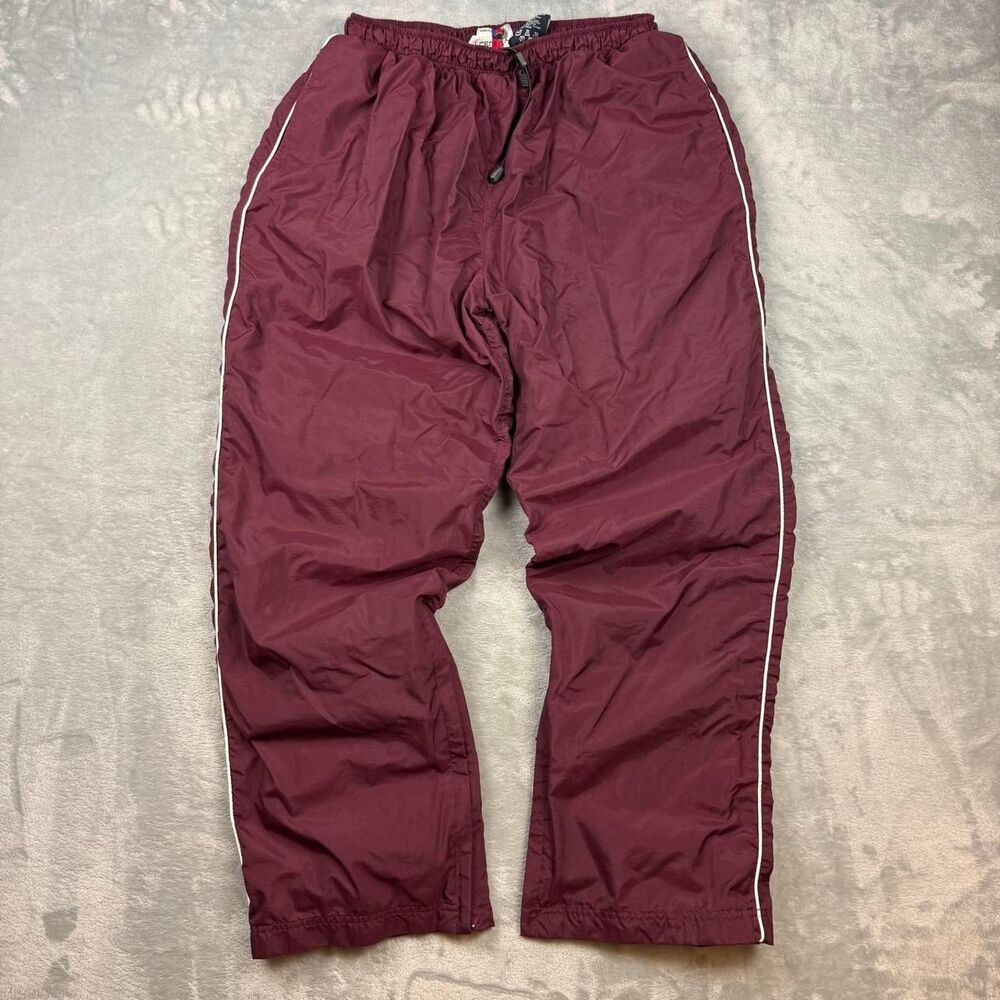 Unbranded Men's Burgundy and Red Trousers